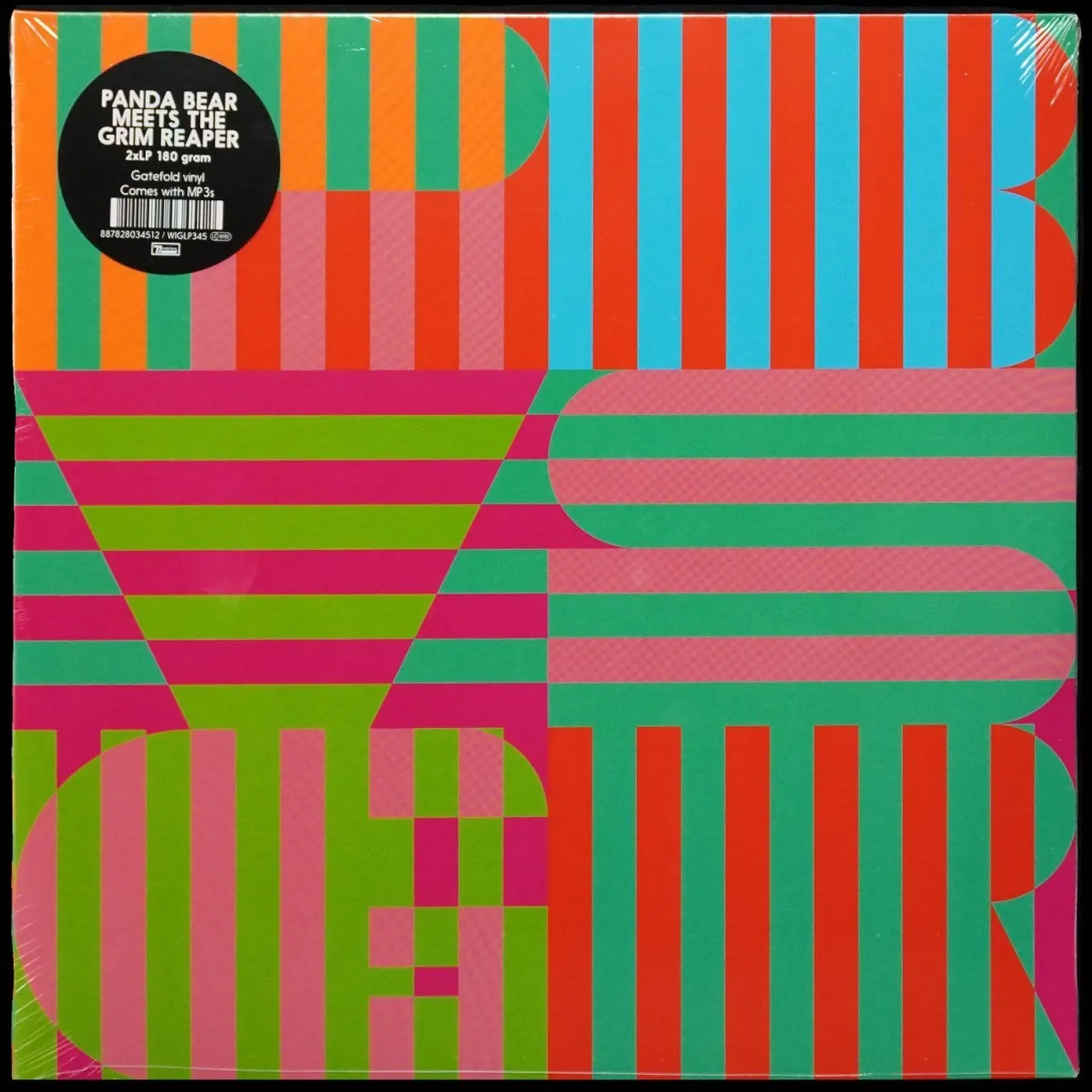 LP Panda Bear — Panda Bear Meets The Grim Reaper (2LP) фото