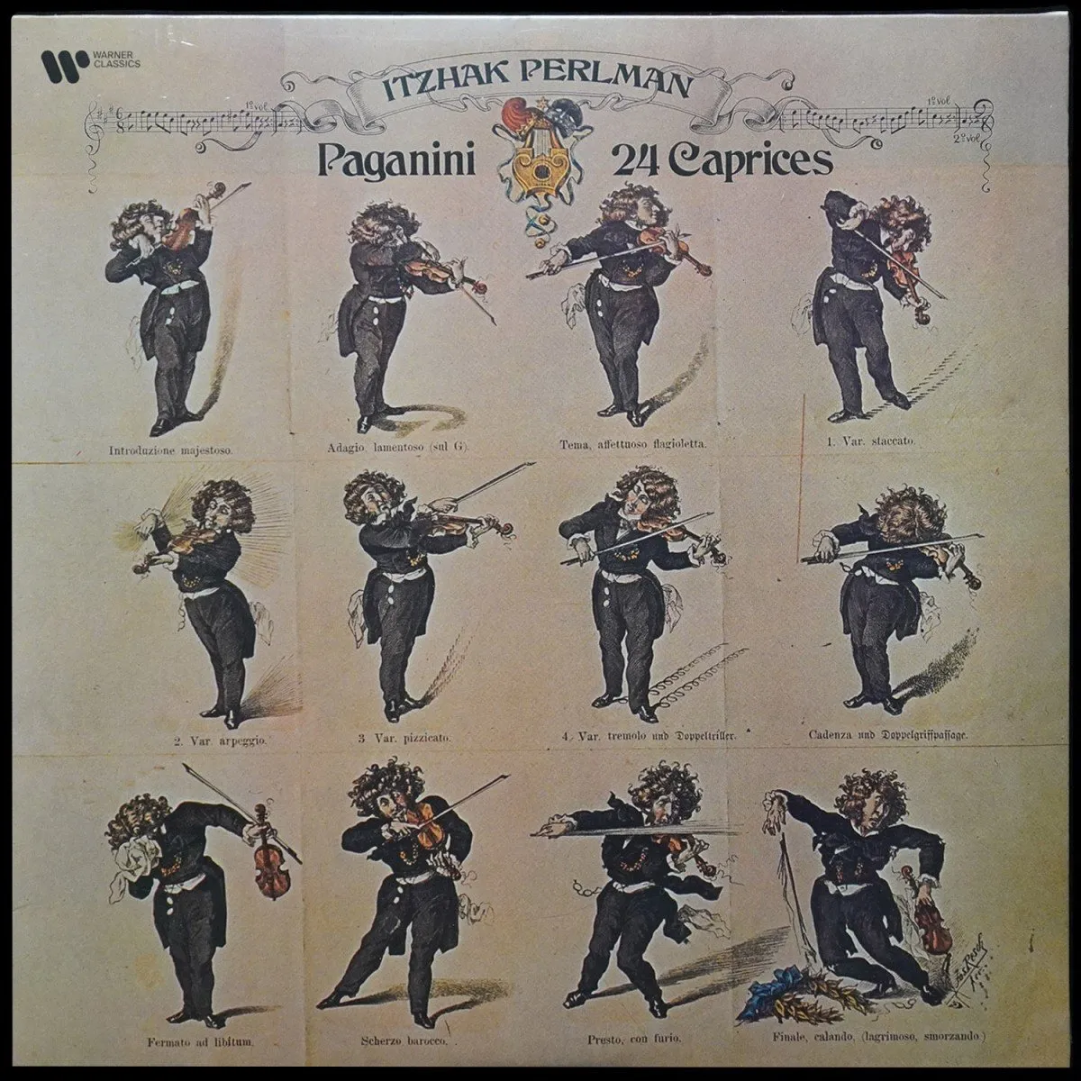 LP Itzhak Perlman — Paganini: 24 Caprices (2LP) фото
