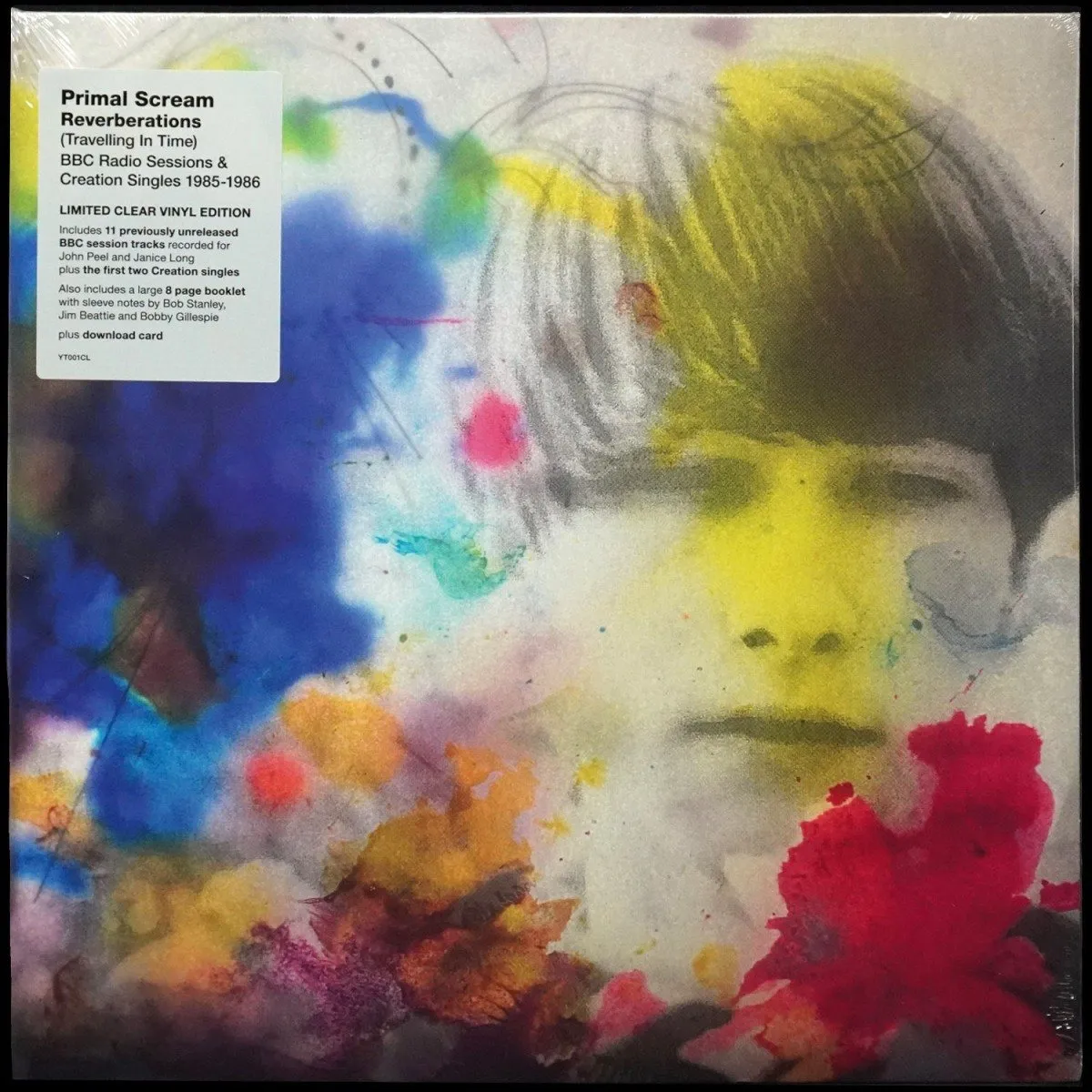LP Primal Scream — Reverberations (Travelling In Time) BBC Radio Sessions & Creation Singles 1985-86 (цветной винил,  + буклет) фото