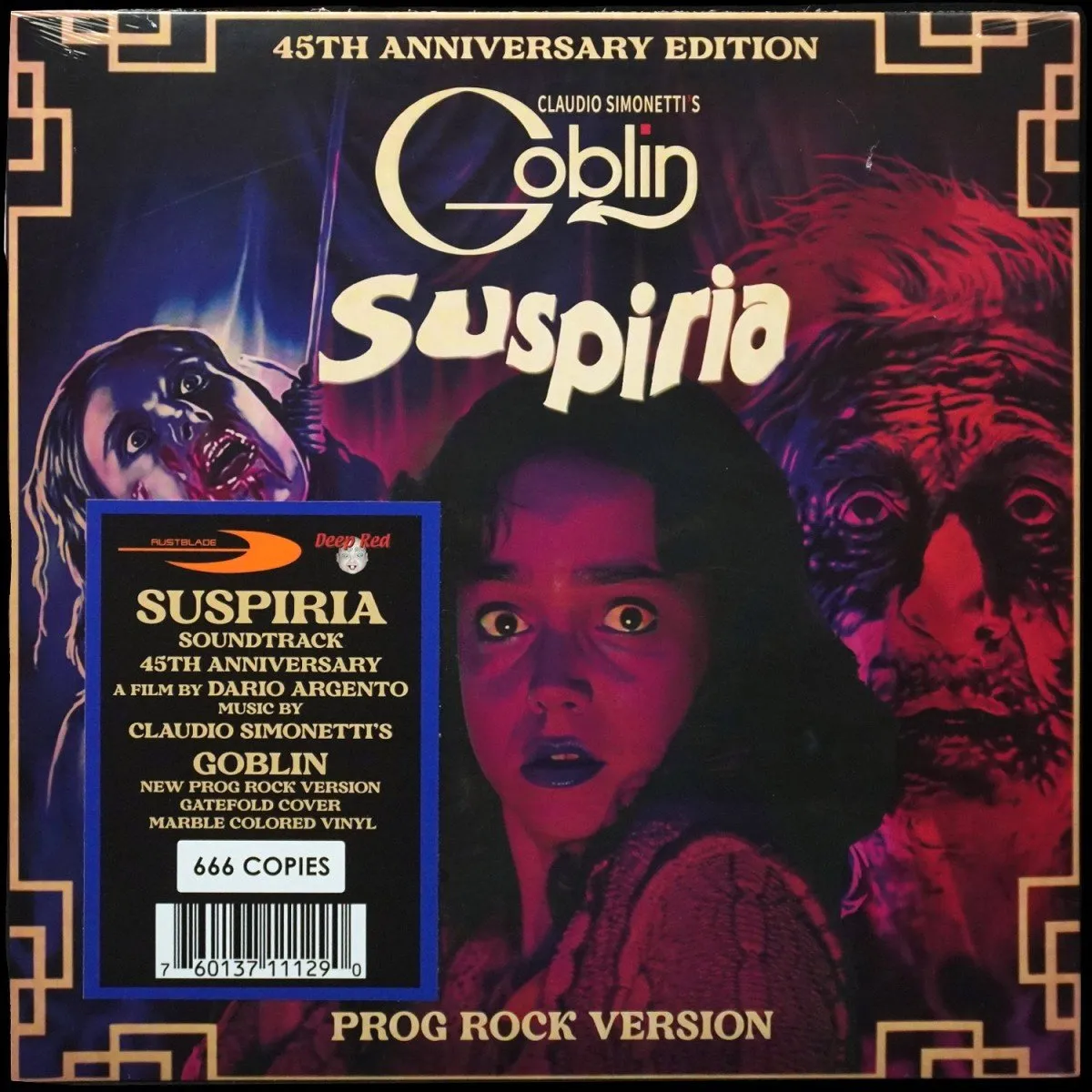 LP Claudio Simonetti's Goblin — Suspiria (Prog Rock Version) (цветной винил) фото