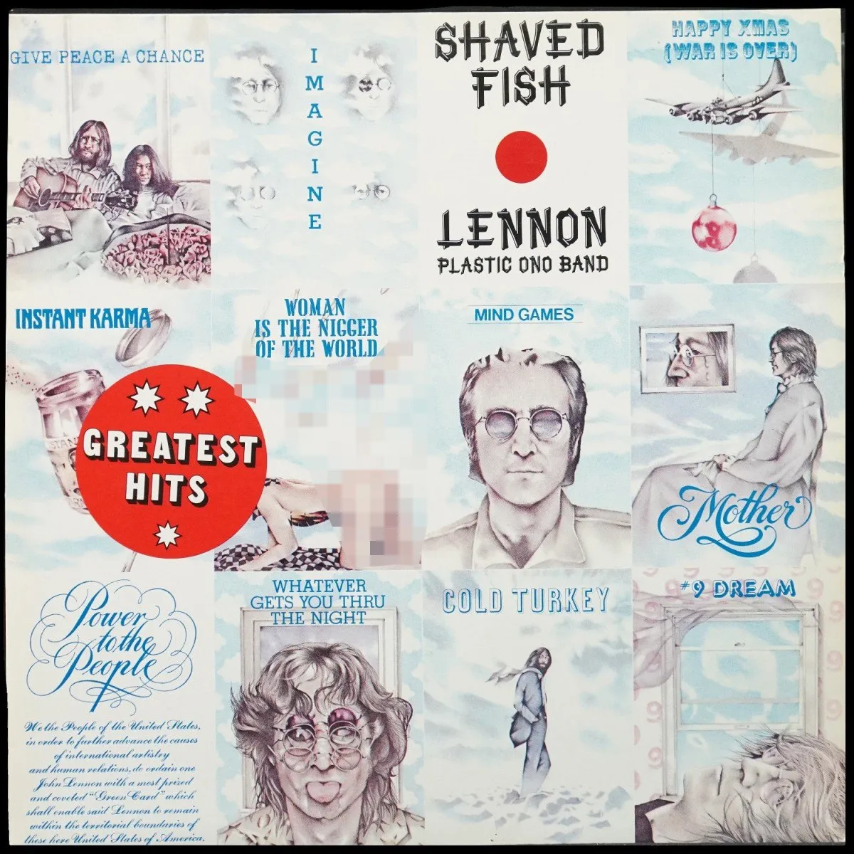 LP John Lennon — Shaved Fish фото