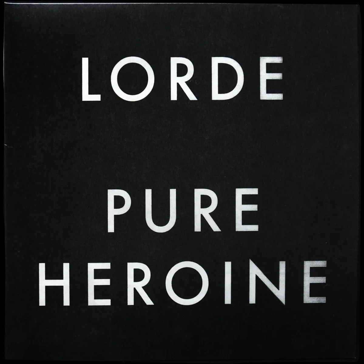 LP Lorde — Pure Heroine (+ буклет) фото