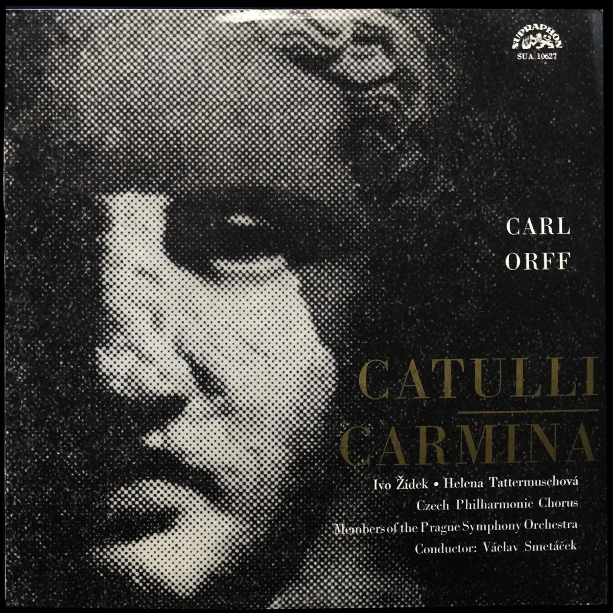 LP Vaclav Smetacek — Zidek: Carl Orff - Catulli Carmina (моно) фото