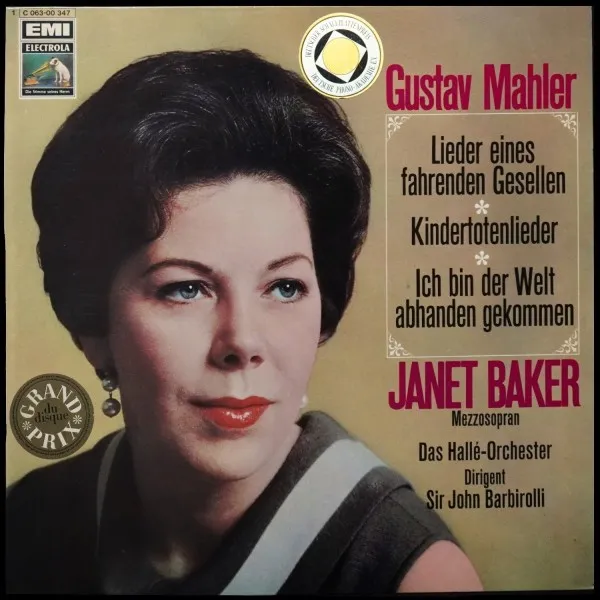 Mahler: Lieder Eines Fahrenden Gesellen - Kindertotenlieder - Ich Bin Der Welt Abhanden Gekommen