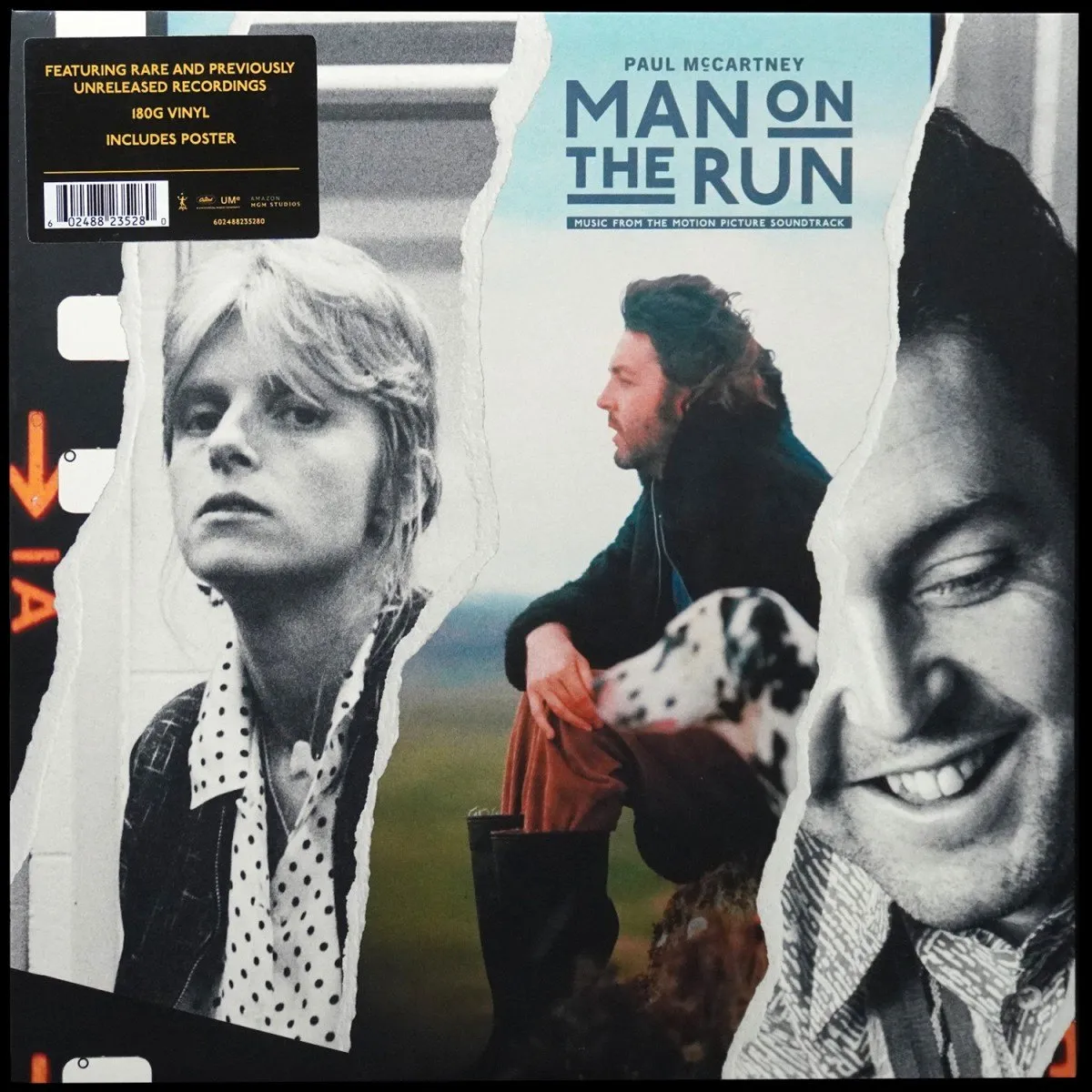 LP Paul McCartney — Man On The Run (Music From The Motion Picture Soundtrack) (+ постер) фото