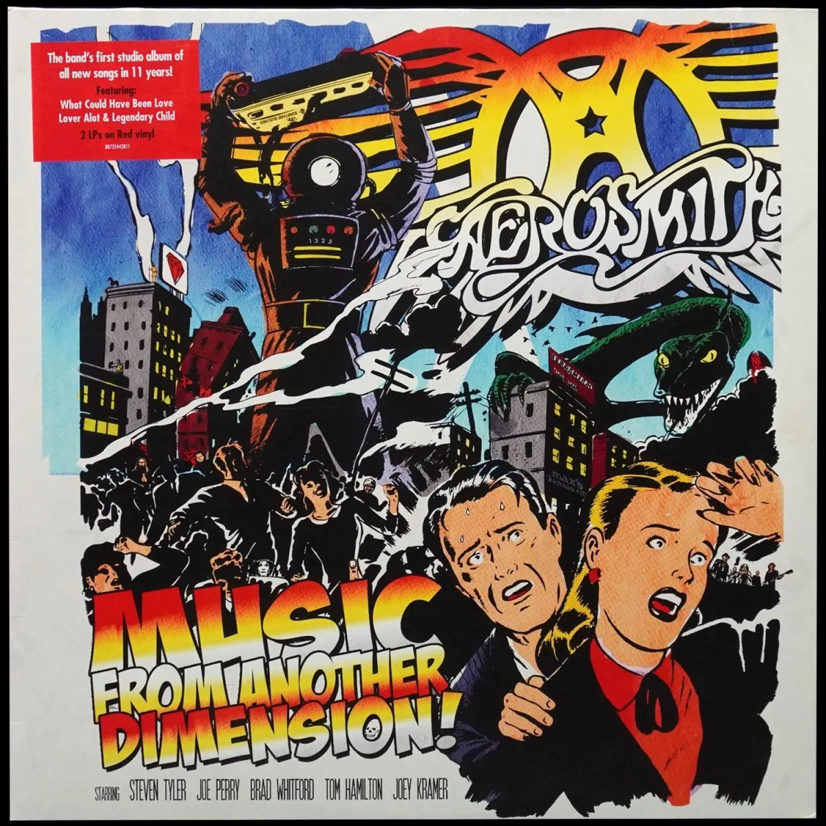 LP Aerosmith — Music From Another Dimension! (2LP,  цветной винил) фото