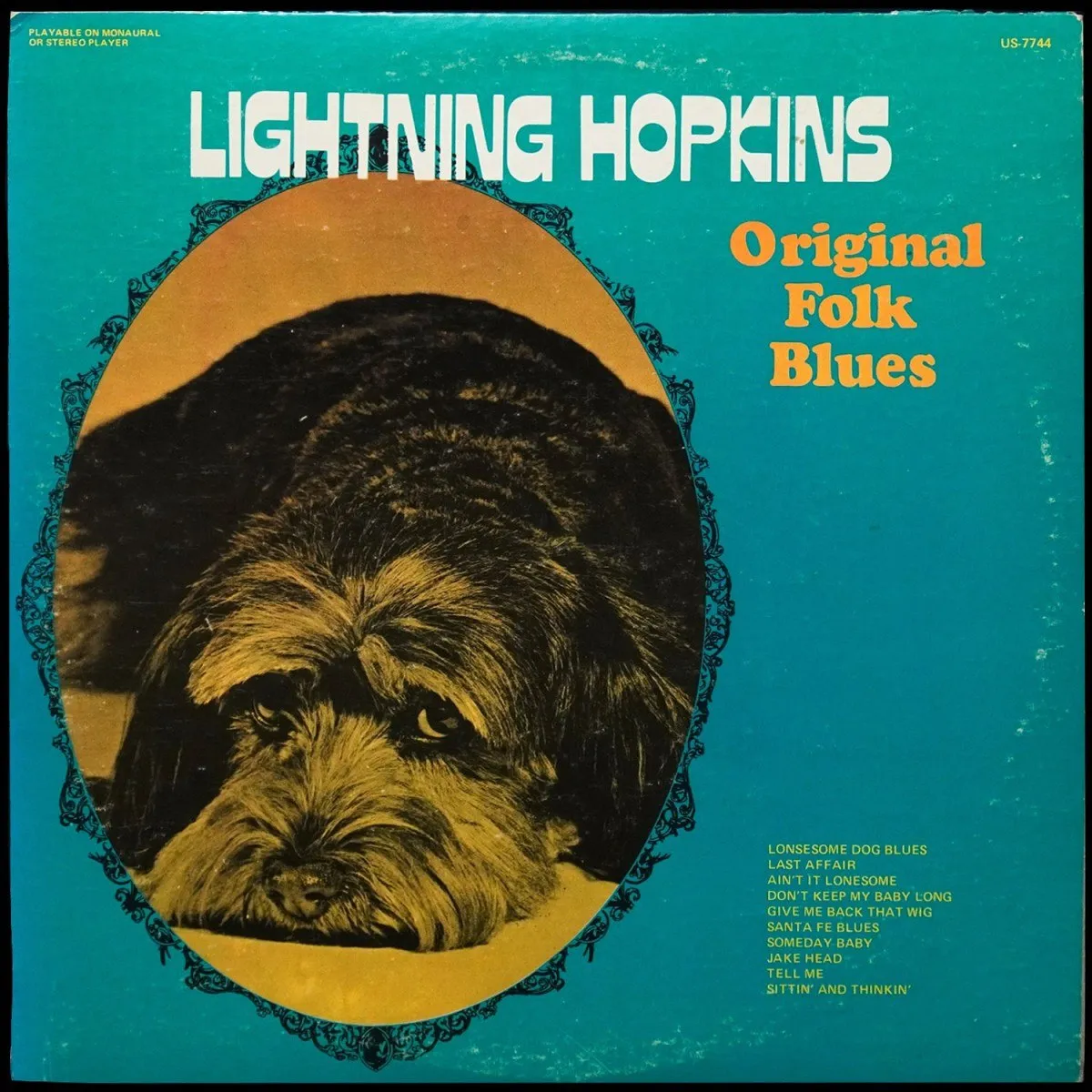 LP Lightnin' Hopkins — Original Folk Blues фото