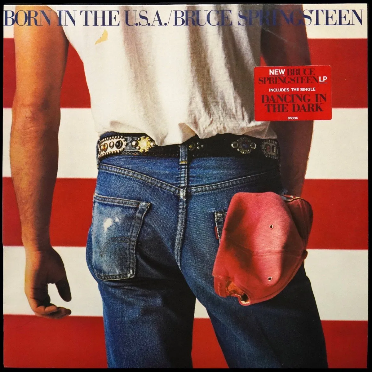 LP Bruce Springsteen — Born In The U.S.A. фото