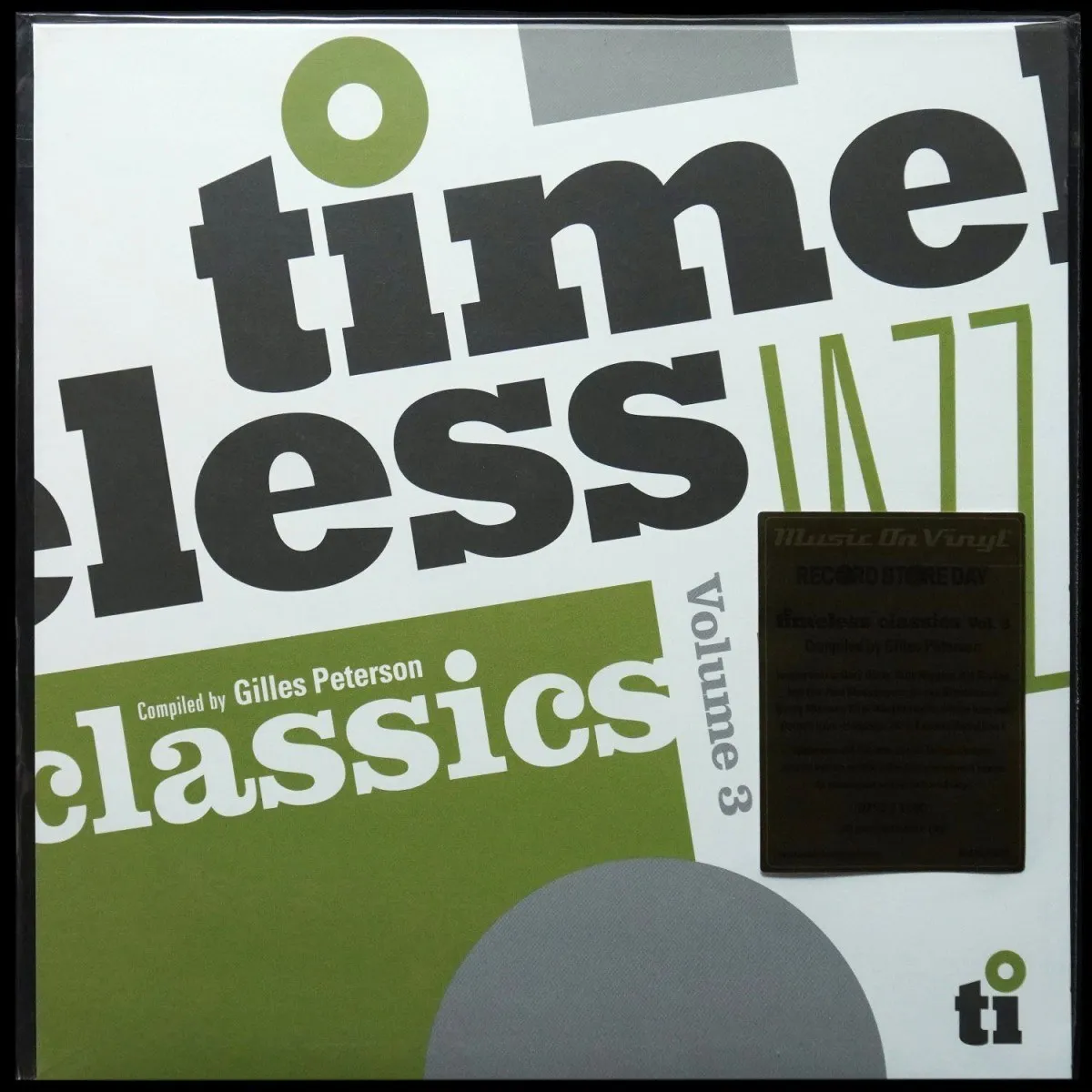 LP Gilles Peterson — Timeless Jazz Classics Volume 3 (2LP,  желтый винил) фото