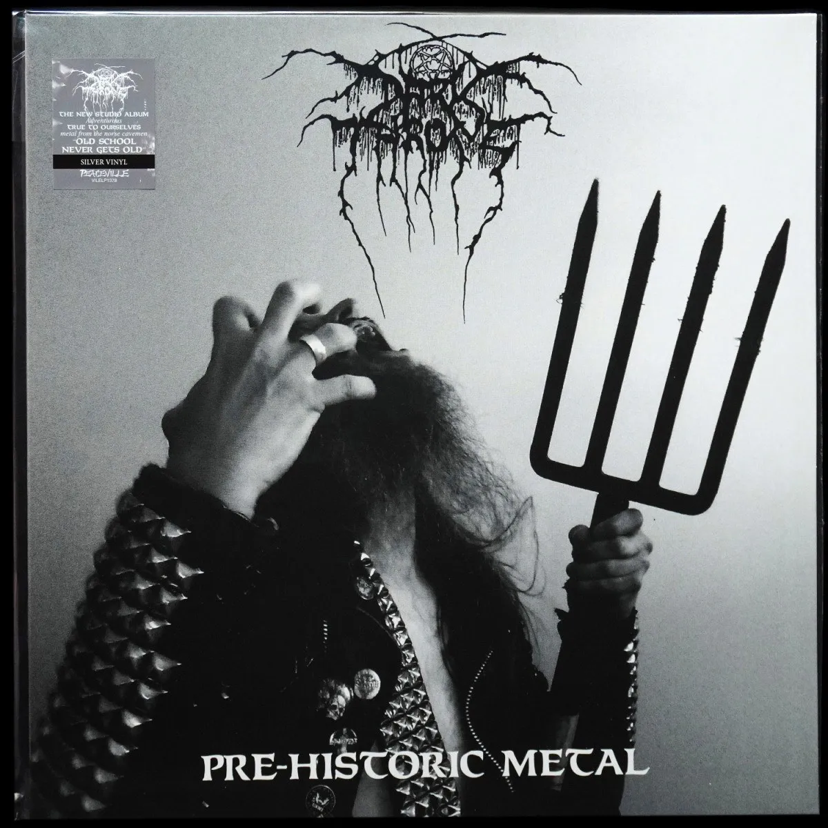 LP Darkthrone — Pre-Historic Metal (серебристый винил) фото