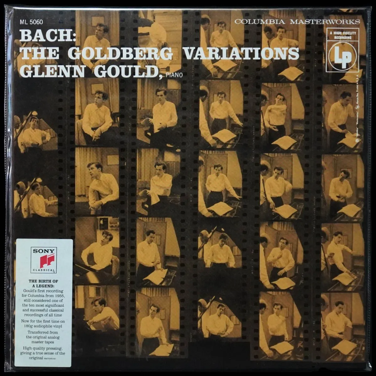 LP Glenn Gould — Bach: Goldberg Variations (моно) фото