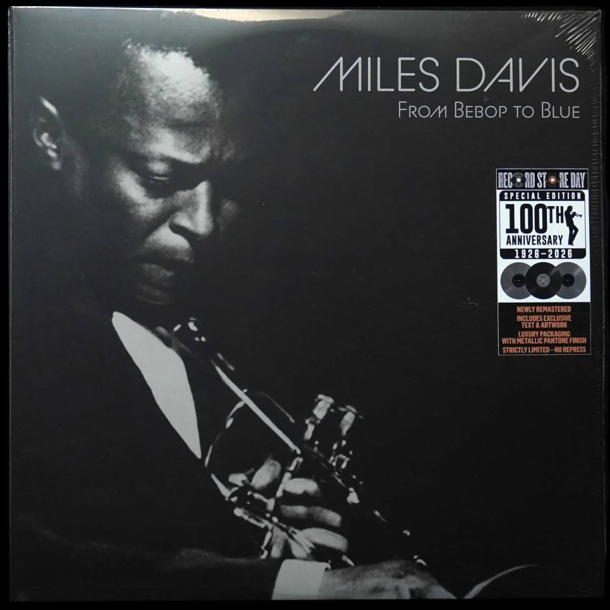 LP Miles Davis — From Bebop To Blue (3LP,  цветной винил) фото