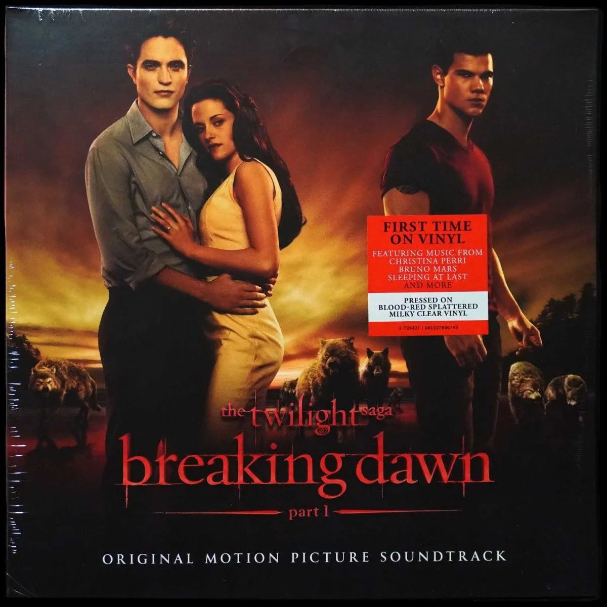 LP V/A — Twilight Saga: Breaking Dawn, Part 1 (Original Motion Picture Soundtrack) (2LP, цветной винил) фото