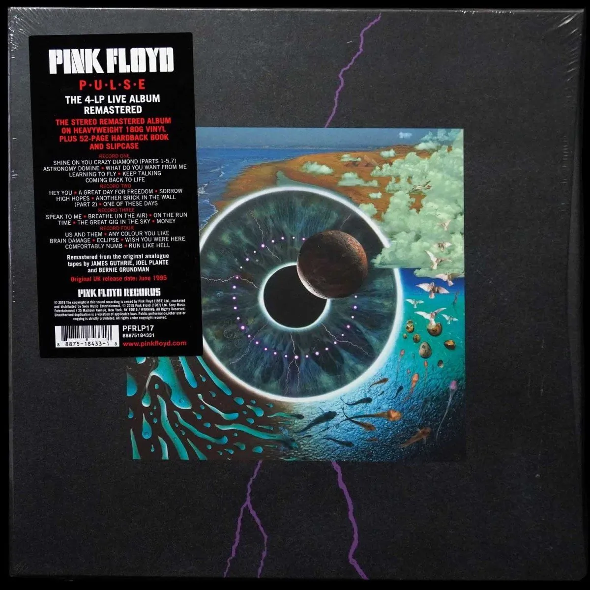 LP Pink Floyd — Pulse (4LP-бокс,  + книга) фото