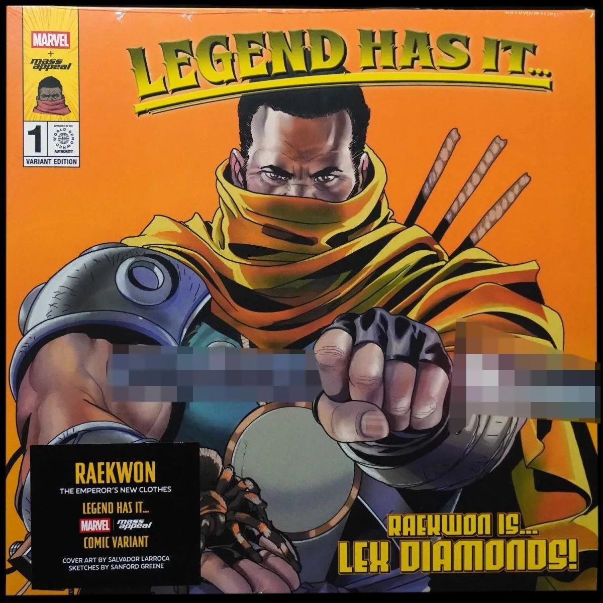 LP Raekwon — Emperor's New Clothes (оранжевый мраморный винил) фото