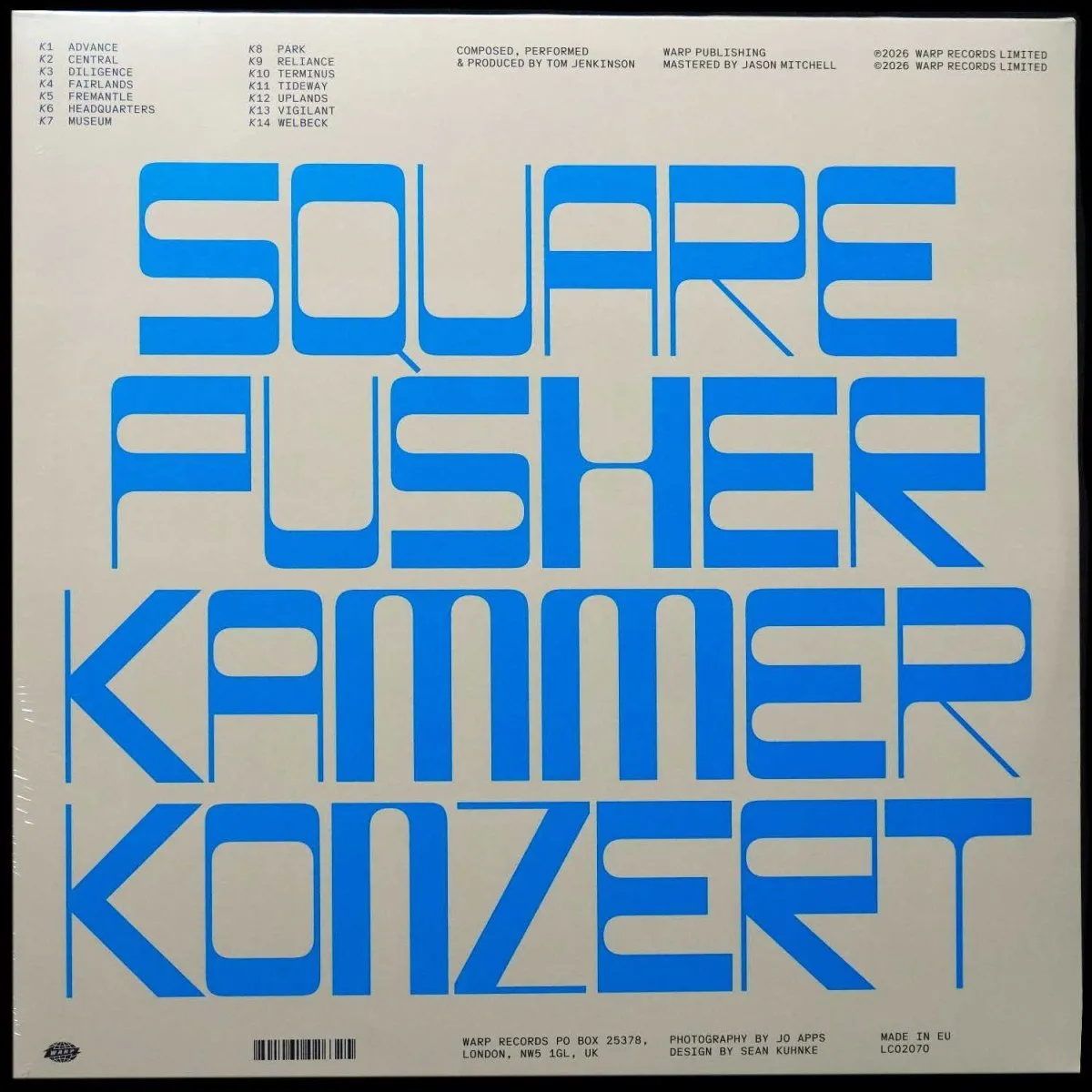 LP Squarepusher — Kammerkonzert (2LP) фото