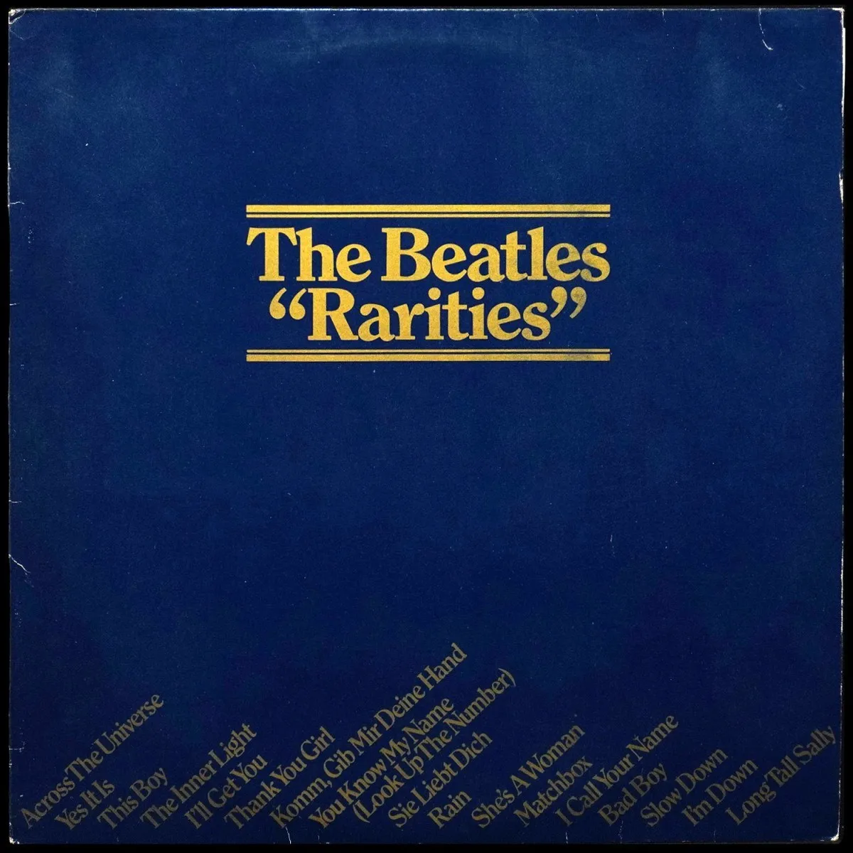 LP Beatles — Rarities фото