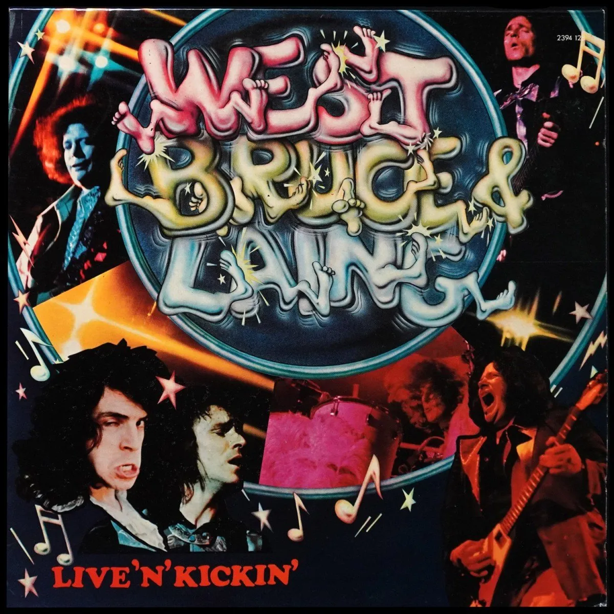 LP West, Bruce & Laing — Live 'N' Kickin' фото