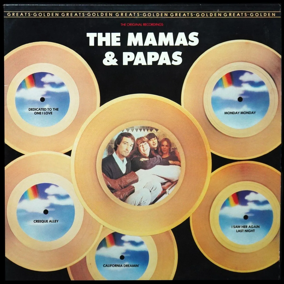 LP Mamas & The Papas — Golden Greats фото