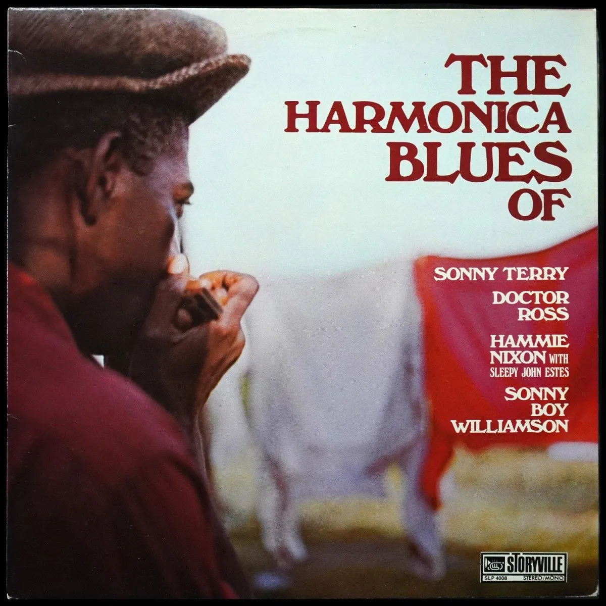 LP Sonny Terry — Harmonica Blues фото