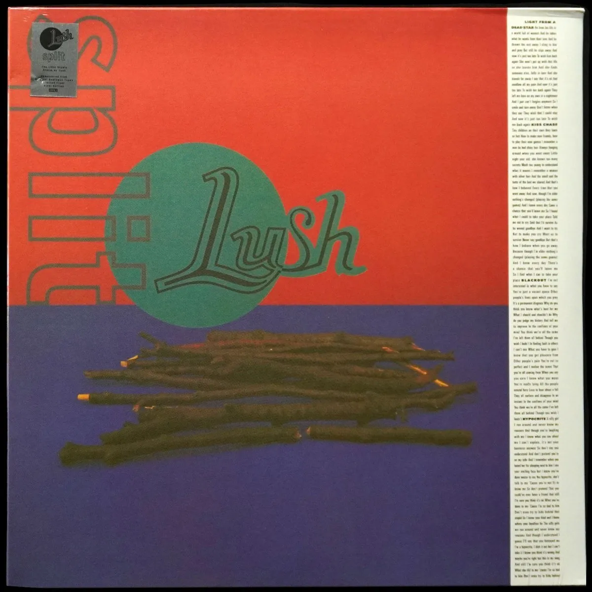 LP Lush — Split (цветной винил) фото