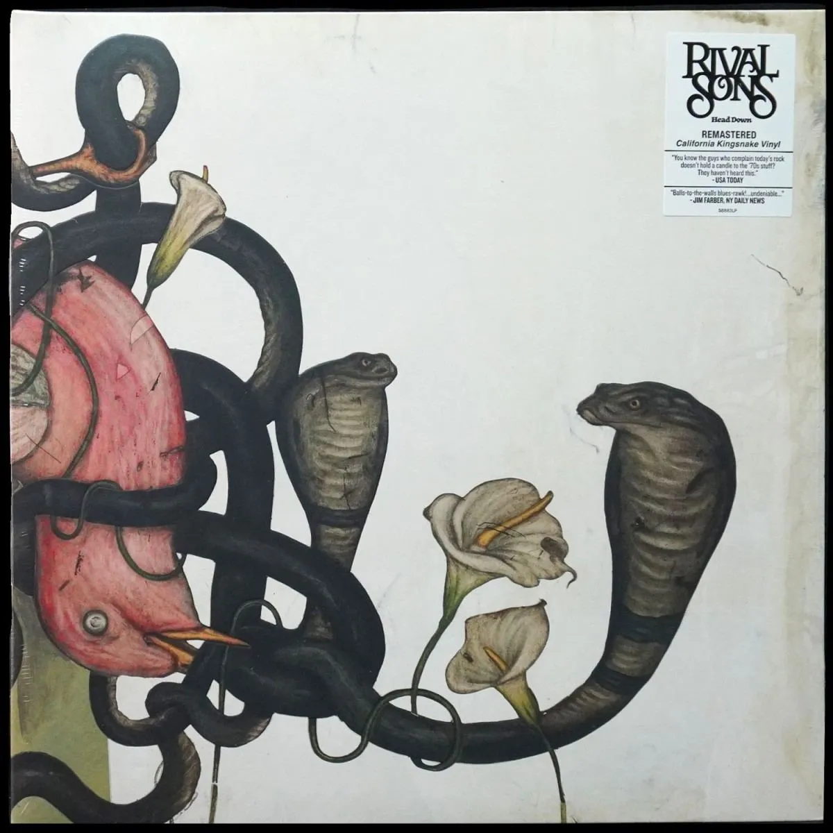LP Rival Sons — Head Down (2LP,  цветной винил) фото