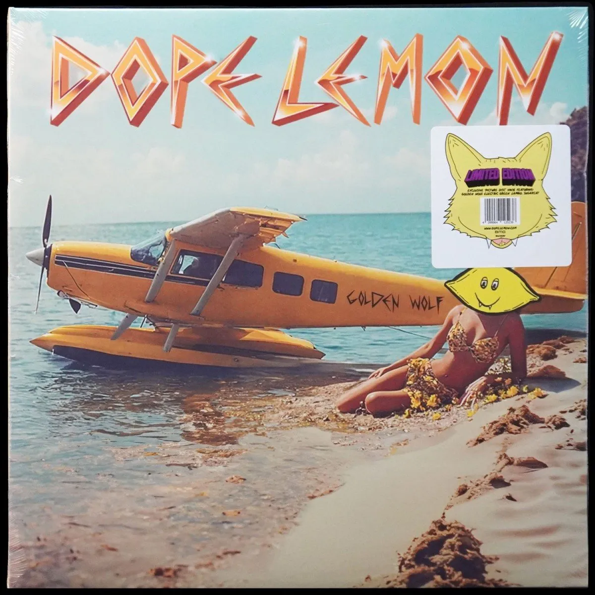 LP Dope Lemon — Golden Wolf (picture disc (пикчер диск),  + буклет) фото
