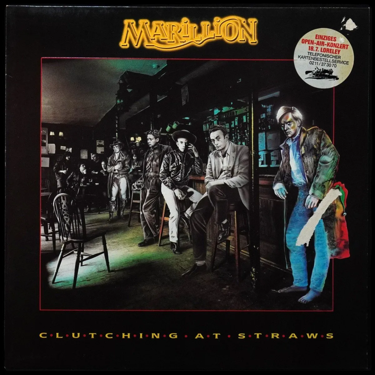 LP Marillion — Clutching At Straws фото