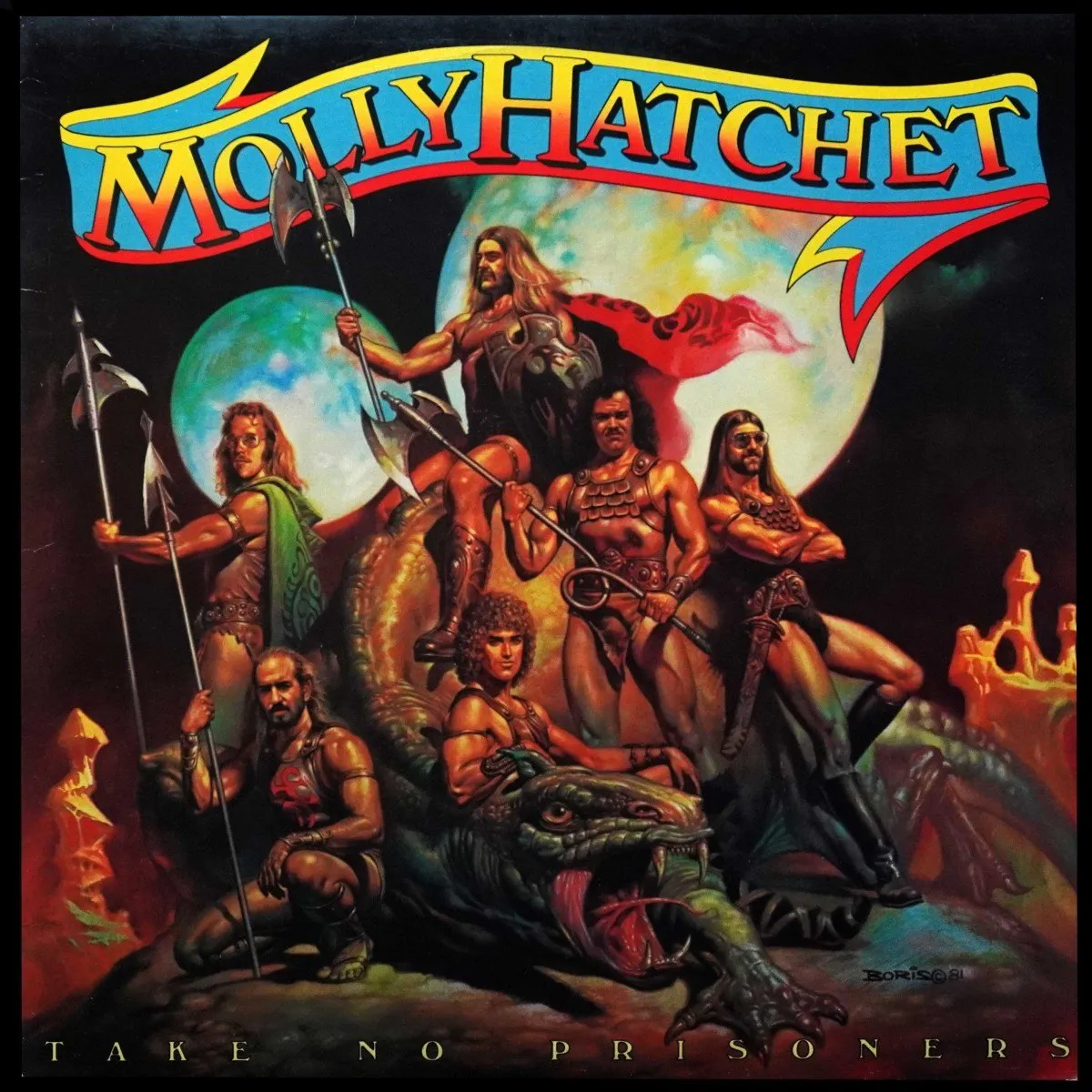 LP Molly Hatchet — Take No Prisoners фото