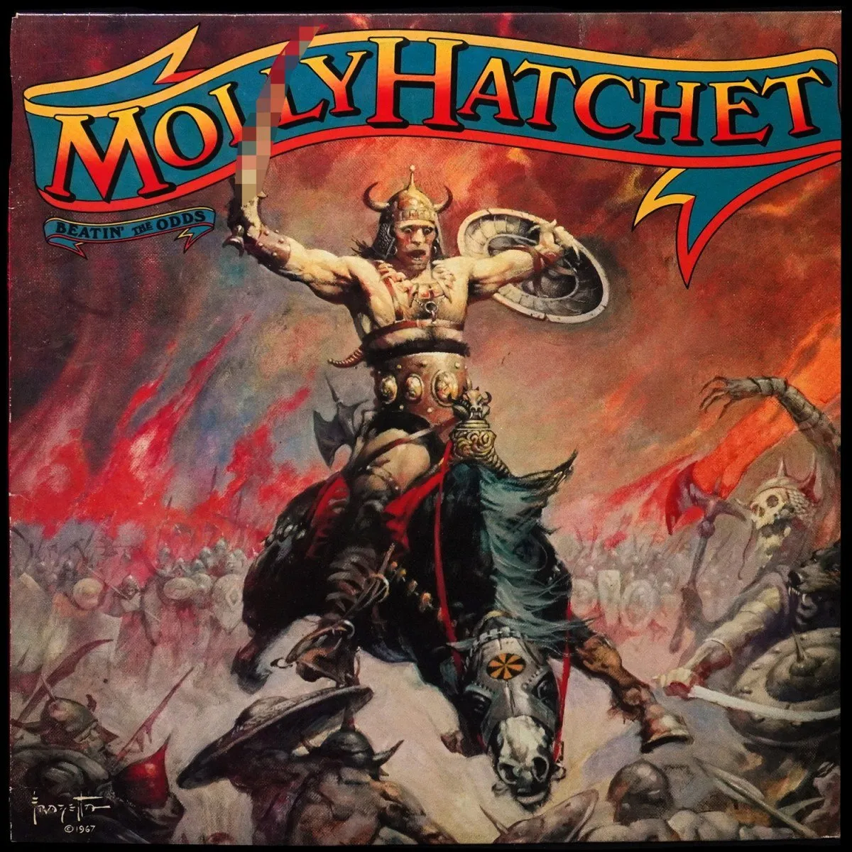 LP Molly Hatchet — Beatin' The Odds фото