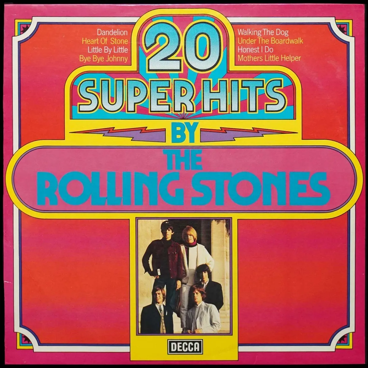 LP Rolling Stones — 20 Super Hits By The Rolling Stones фото