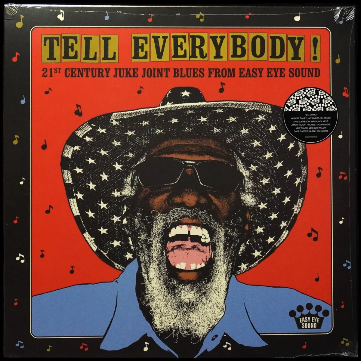 LP V/A — Tell Everybody! (21st Century Juke Joint Blues From Easy Eye Sound) (моно) фото