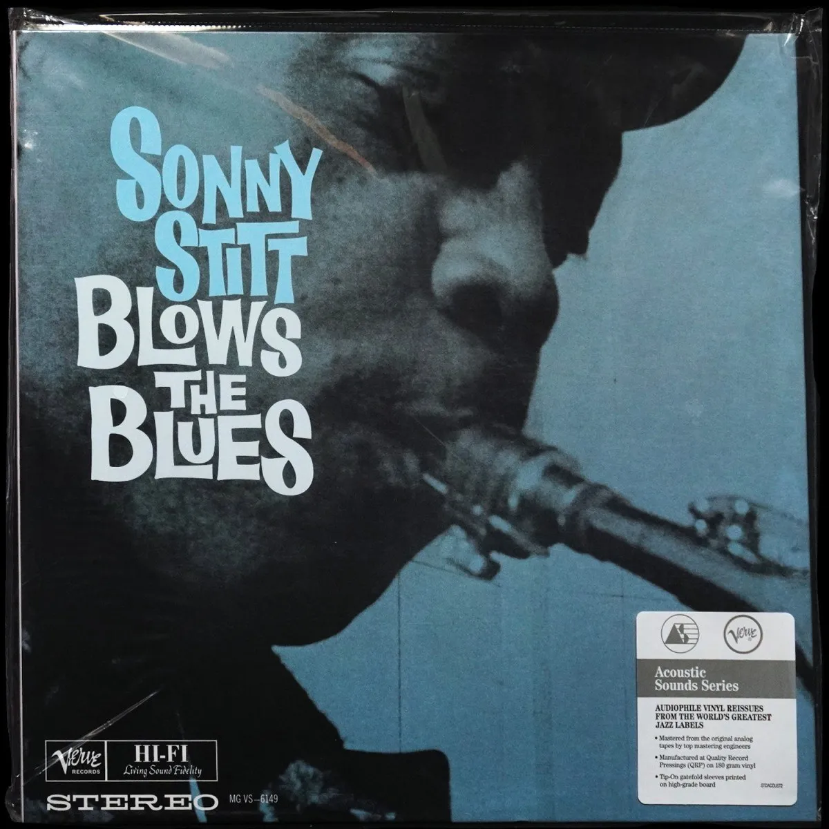LP Sonny Stitt — Blows The Blues фото