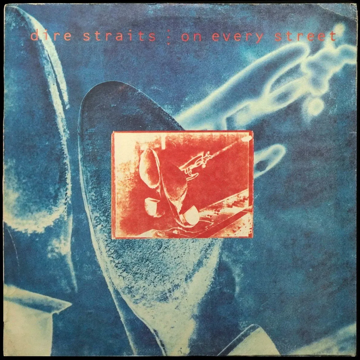 LP Dire Straits — On Every Street фото