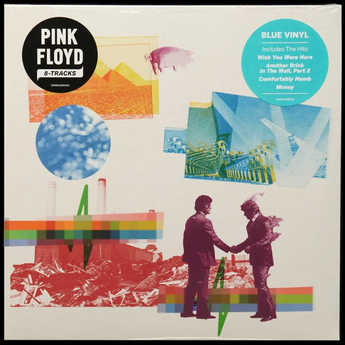 LP Pink Floyd — 8-Tracks (голубой винил) фото