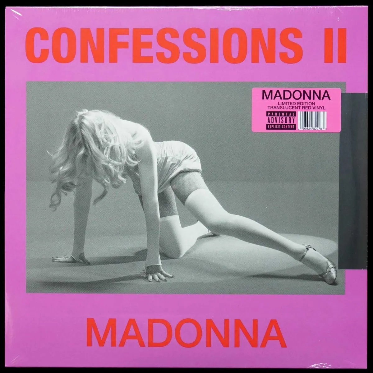LP Madonna — Confessions II (красный прозрачный винил) фото