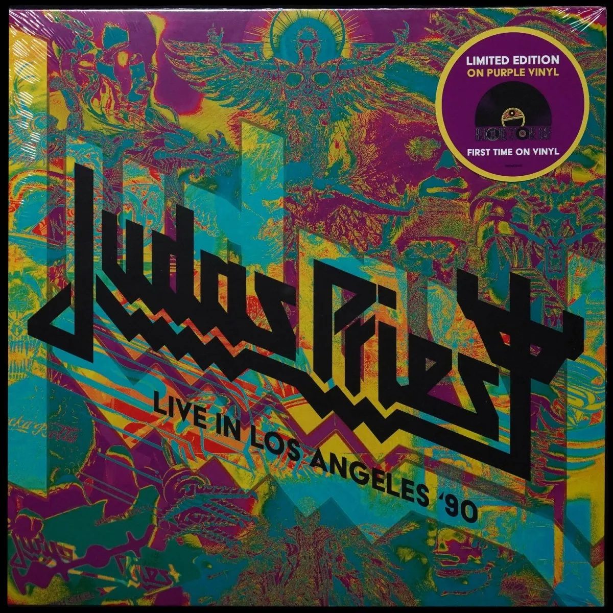 LP Judas Priest — Live In Los Angeles '90 (цветной винил) фото