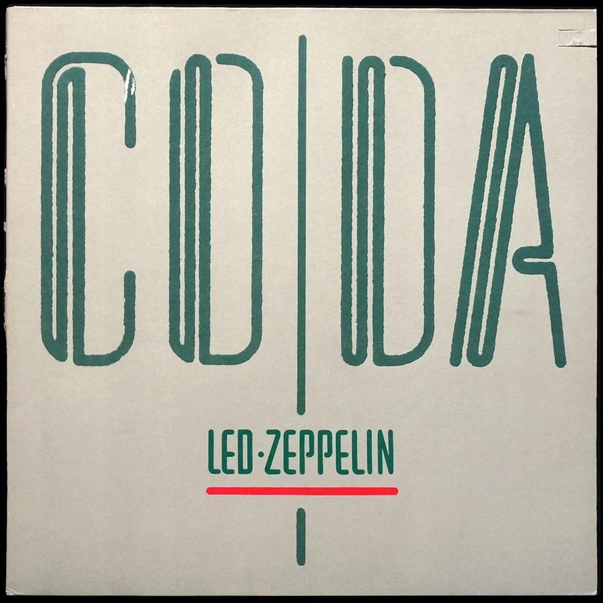 LP Led Zeppelin — Coda фото