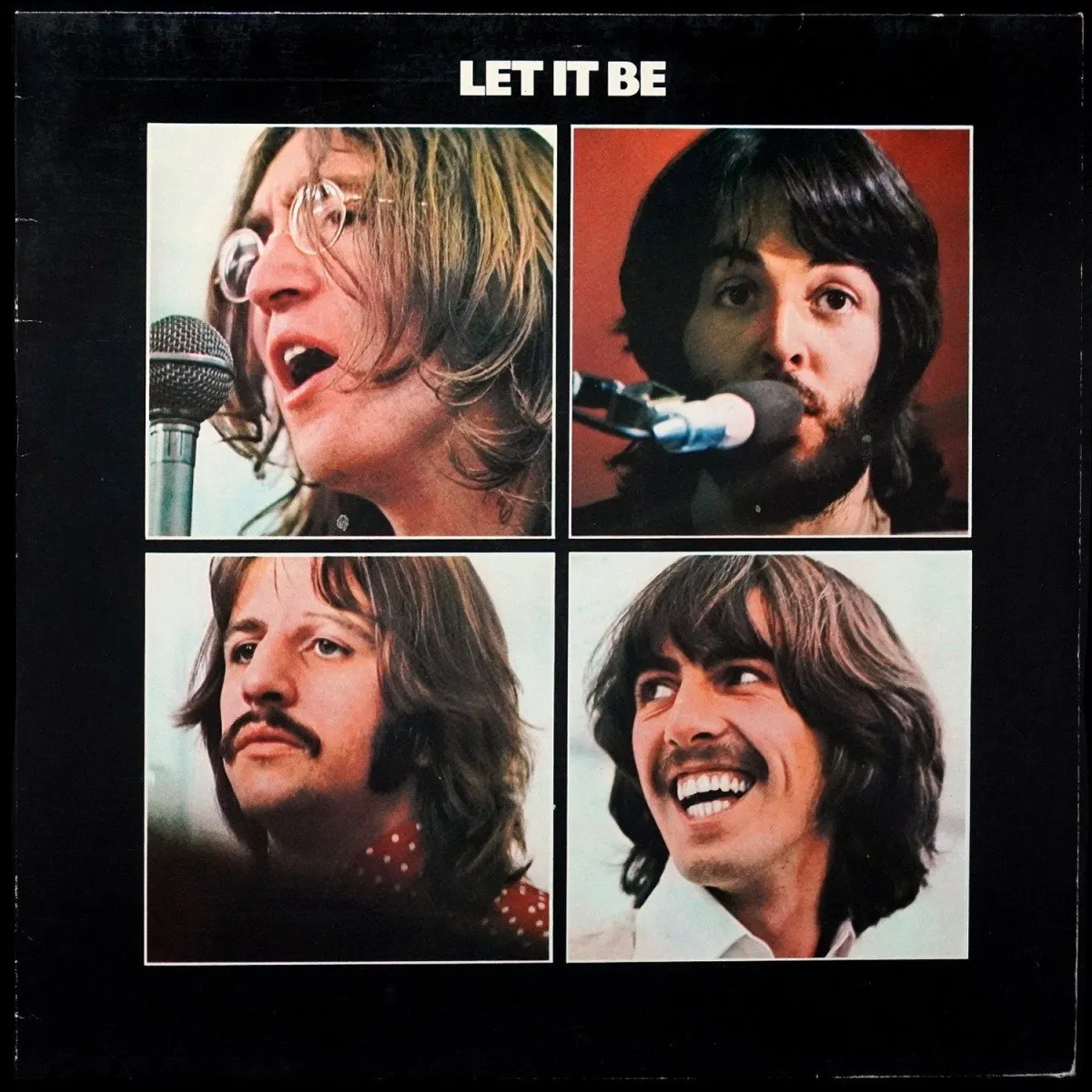 LP Beatles — Let It Be фото