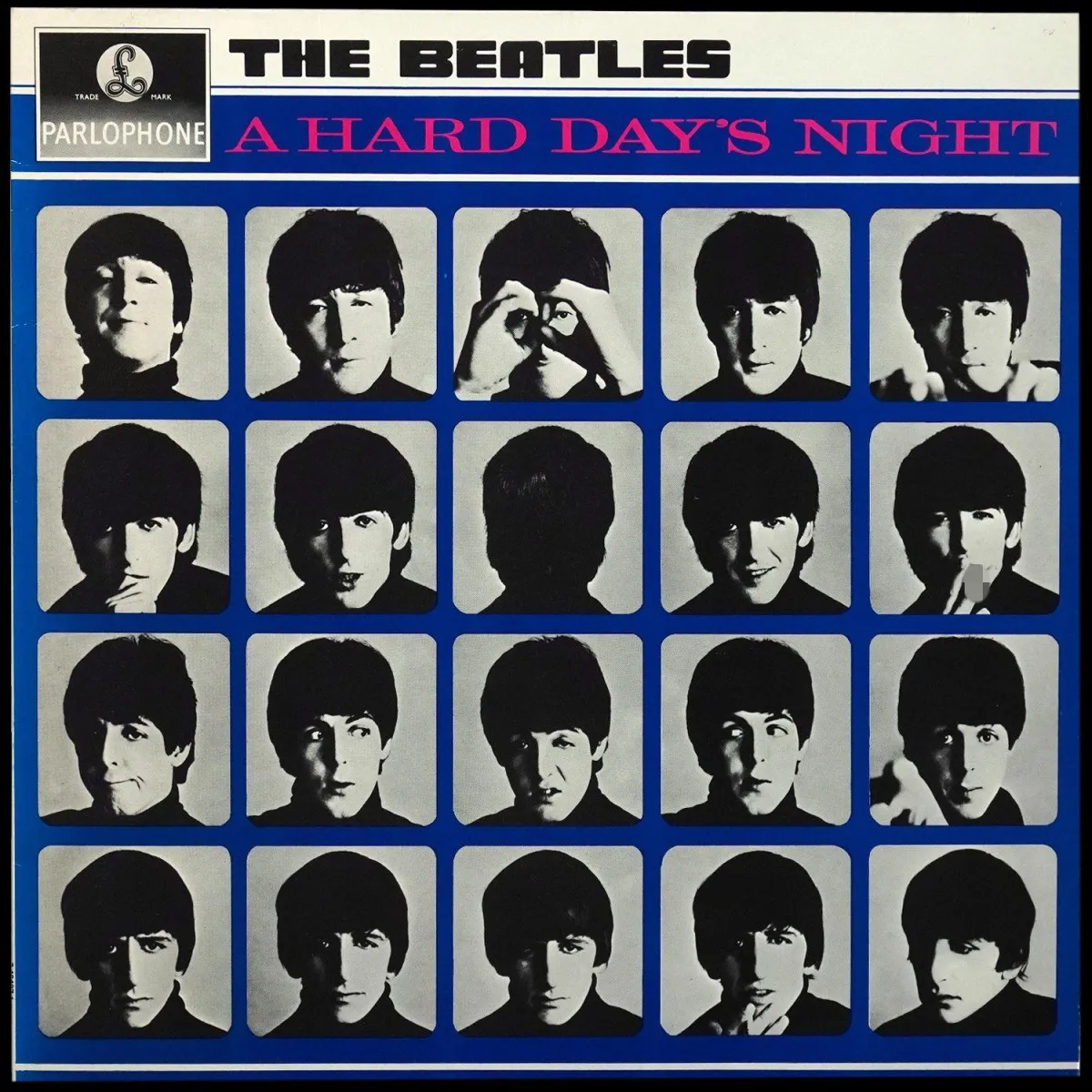 LP Beatles — A Hard Day's Night (моно) фото