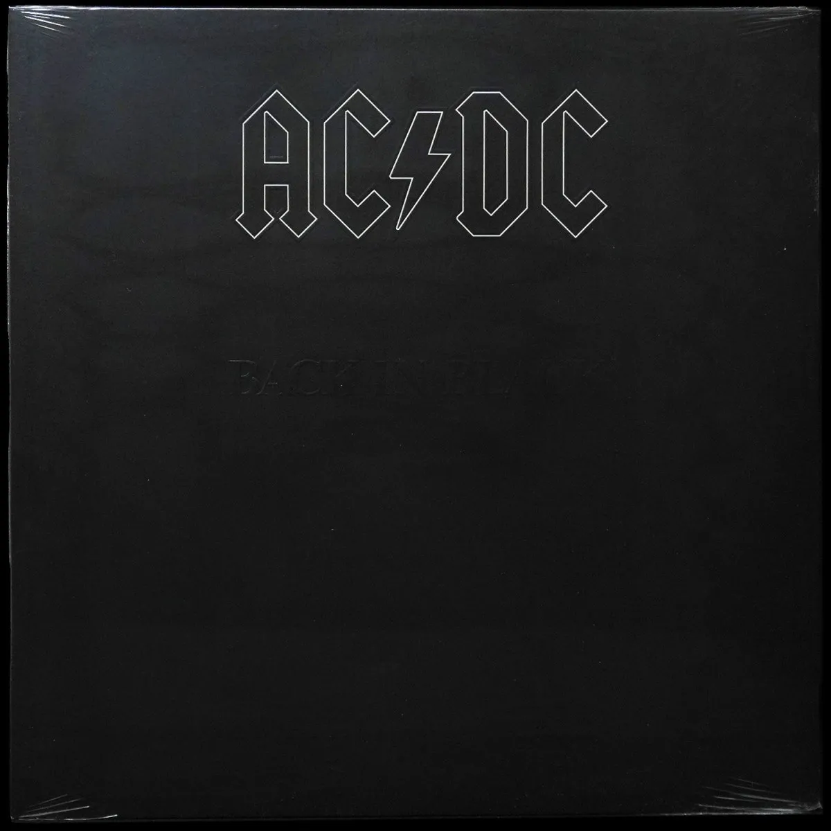 LP AC/DC — Back In Black фото