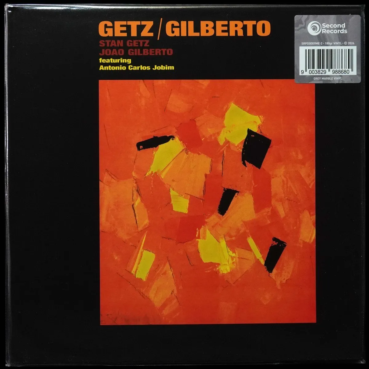 LP Stan Getz — Getz / Gilberto (серый мраморный винил) фото