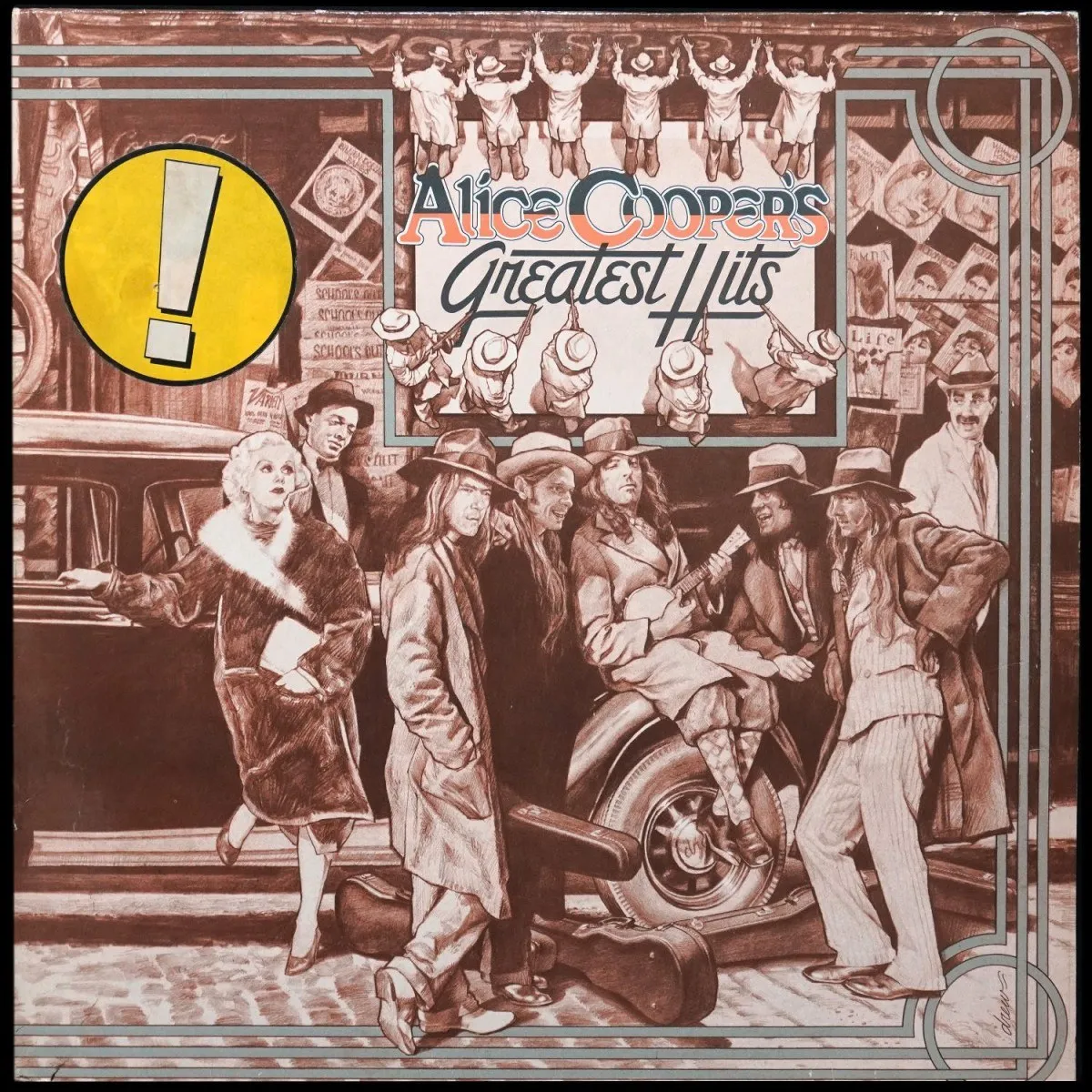 LP Alice Cooper — Alice Cooper's Greatest Hits фото