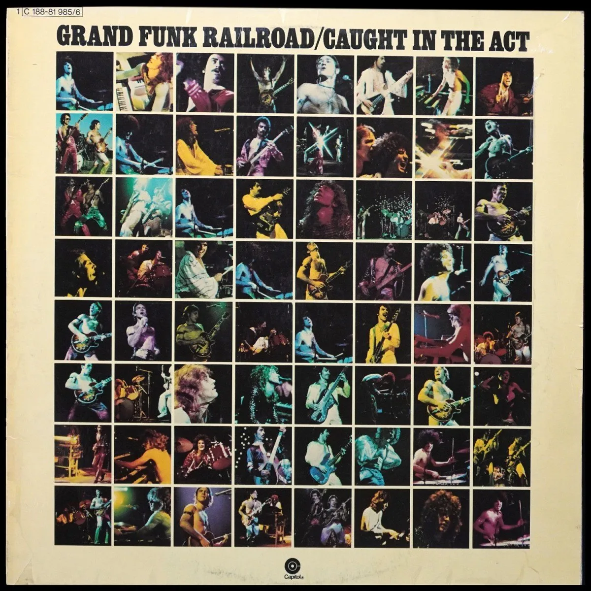 LP Grand Funk Railroad — Caught In The Act (2LP) фото
