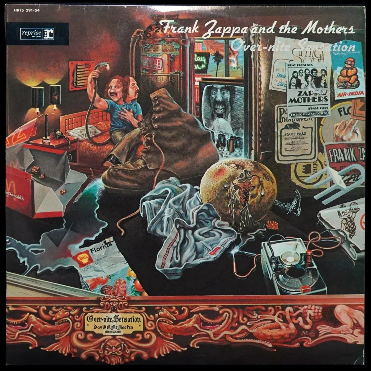 LP Frank Zappa — Over-Nite Sensation фото