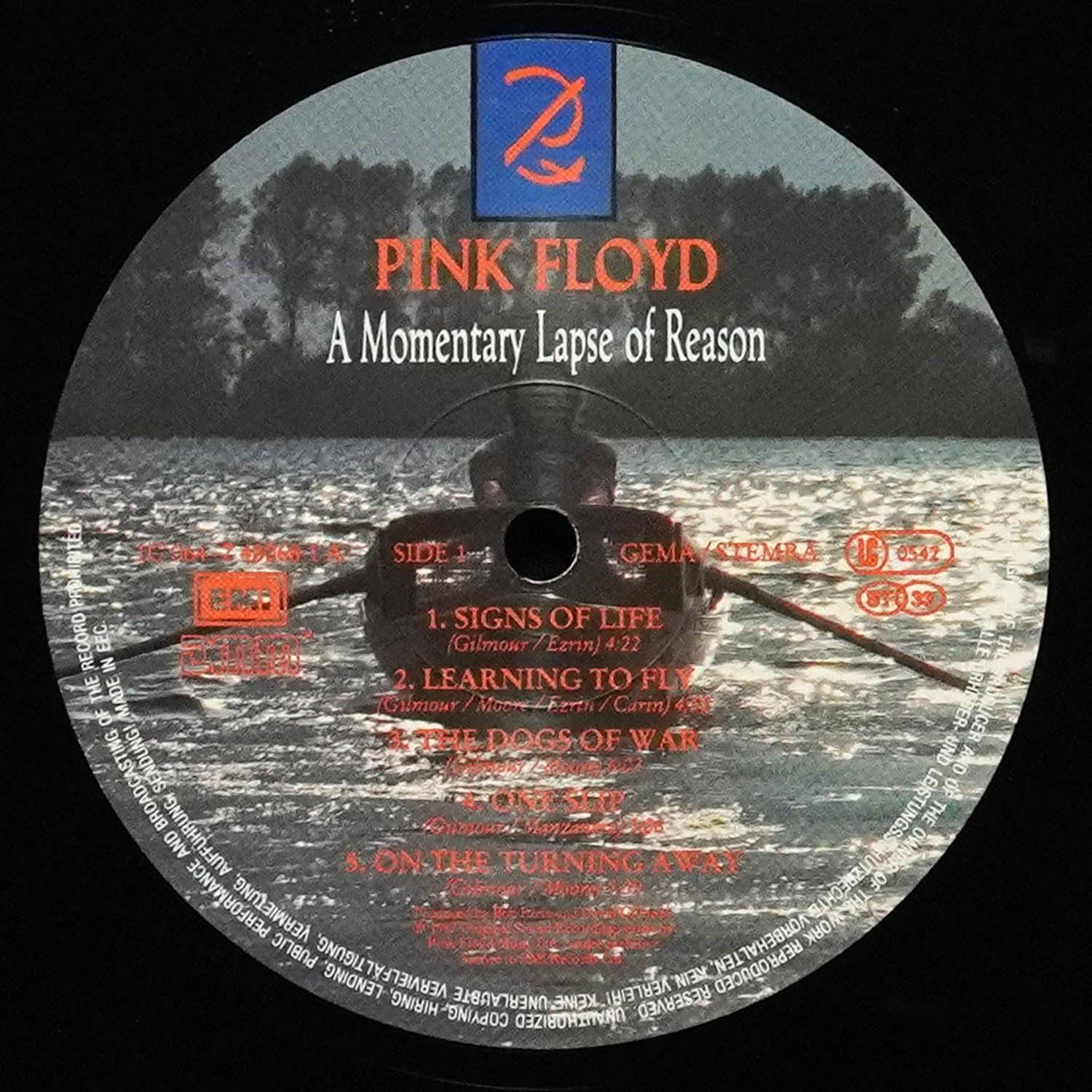 LP Pink Floyd — A Momentary Lapse Of Reason фото 5