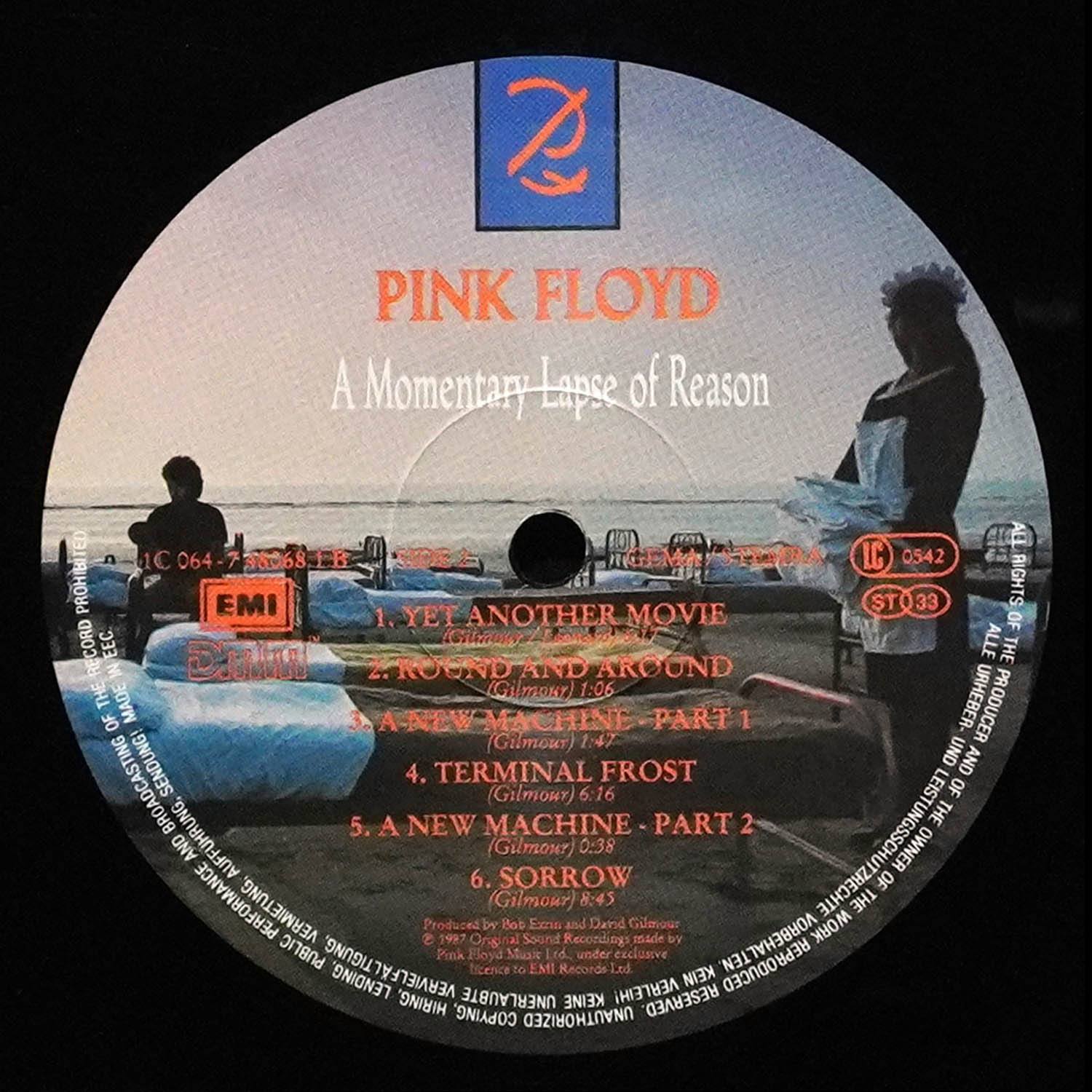 LP Pink Floyd — A Momentary Lapse Of Reason фото 6