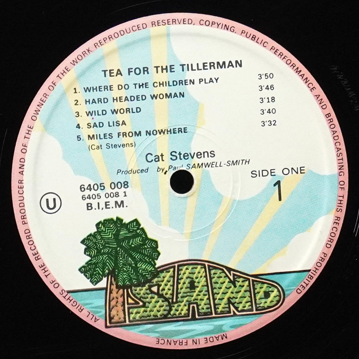 LP Cat Stevens — Tea For The Tillerman фото 2