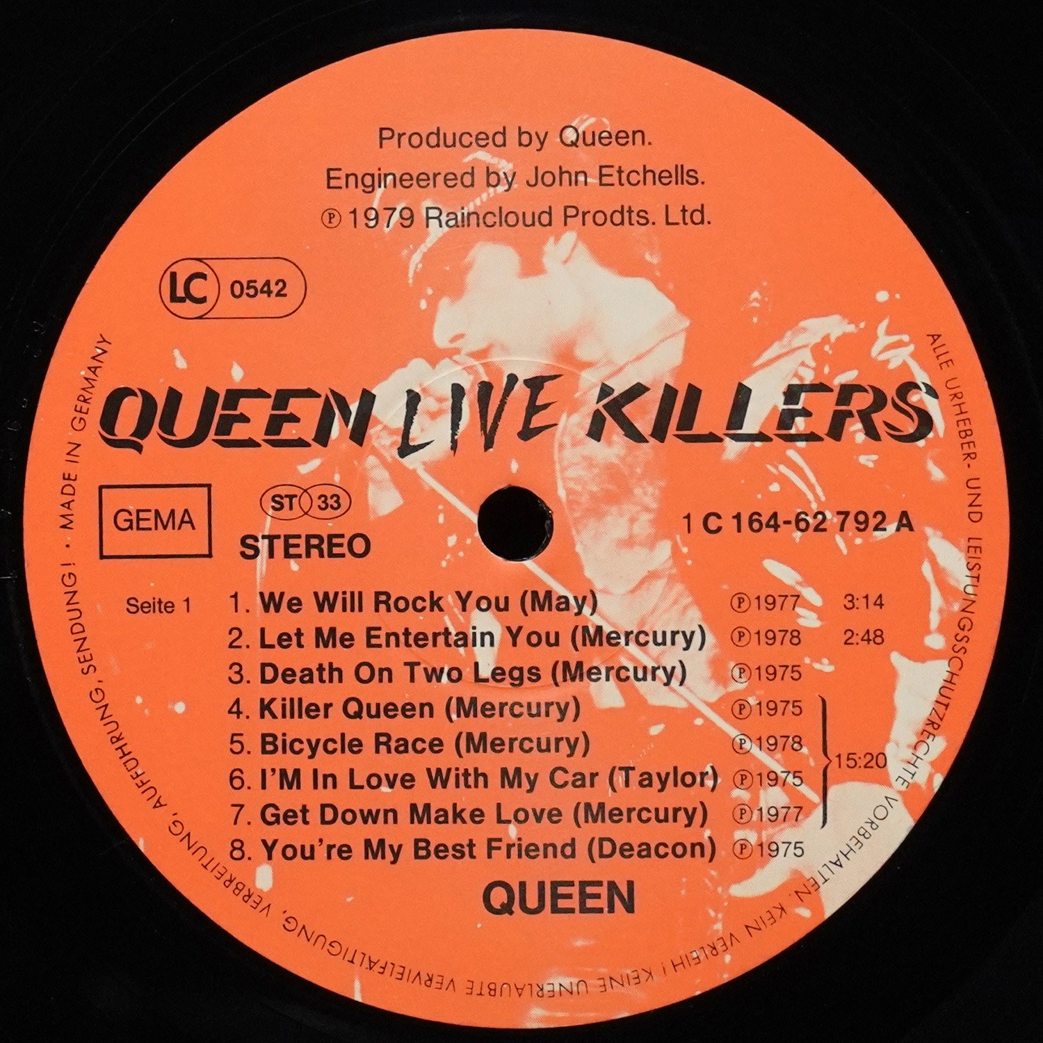 LP Queen — Live Killers (2LP) фото 4