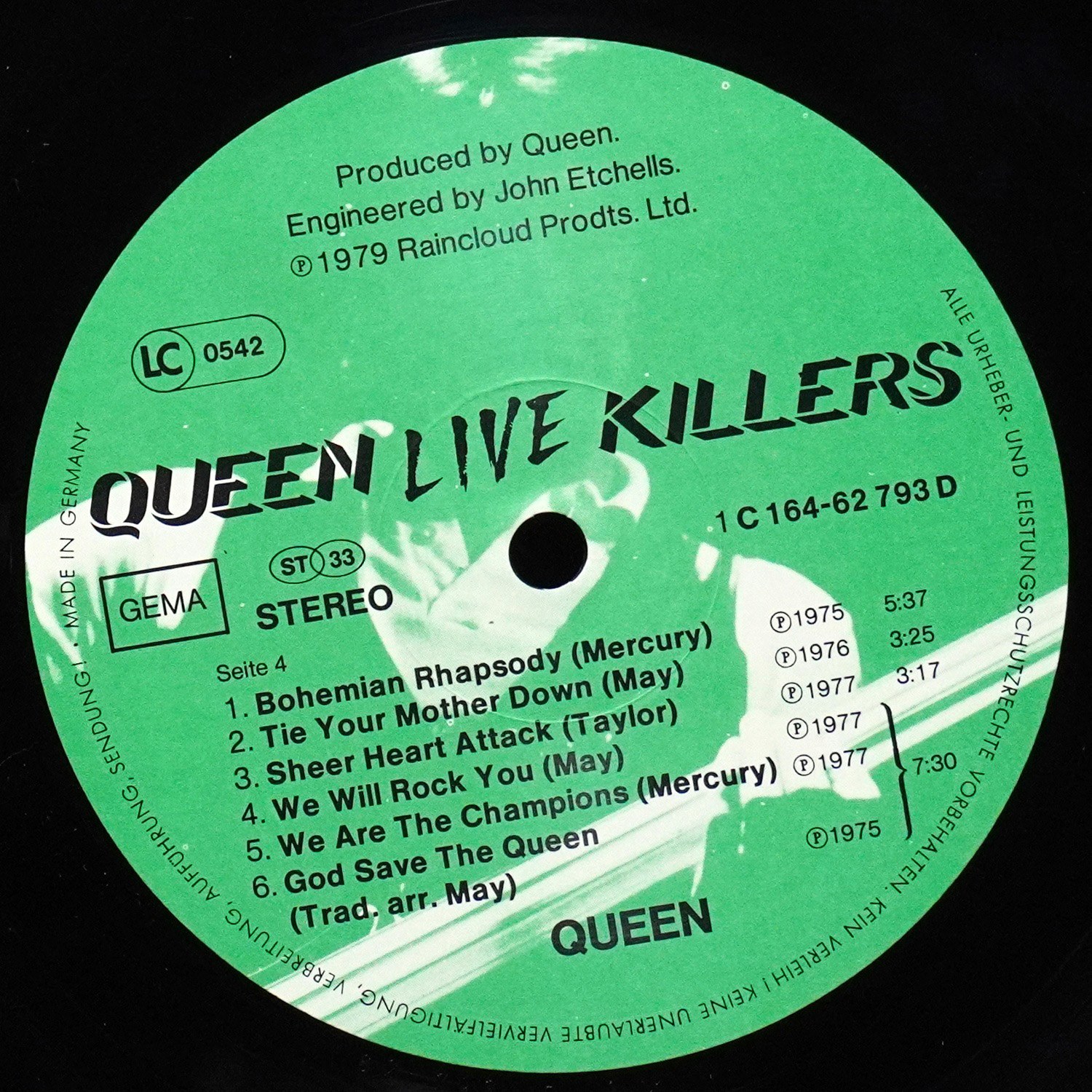 LP Queen — Live Killers (2LP) фото 7